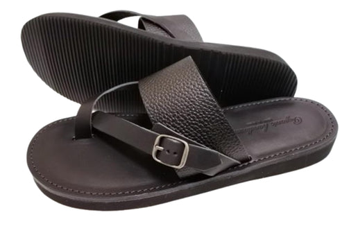 【Organic handloom TRENT ブラック】トングサンダル